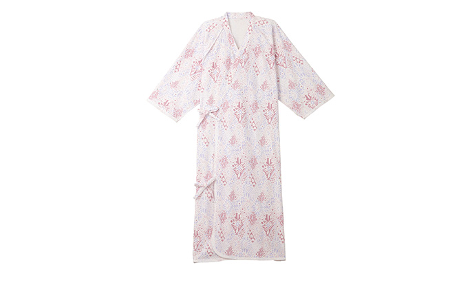 60%OFF!】 エンゼル ケアねまき メリヤスタイプ サックス LL 5075